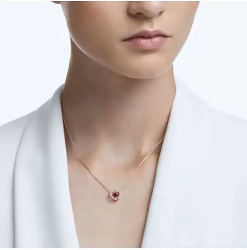 Beating Heart Necklace Collarbone Chain