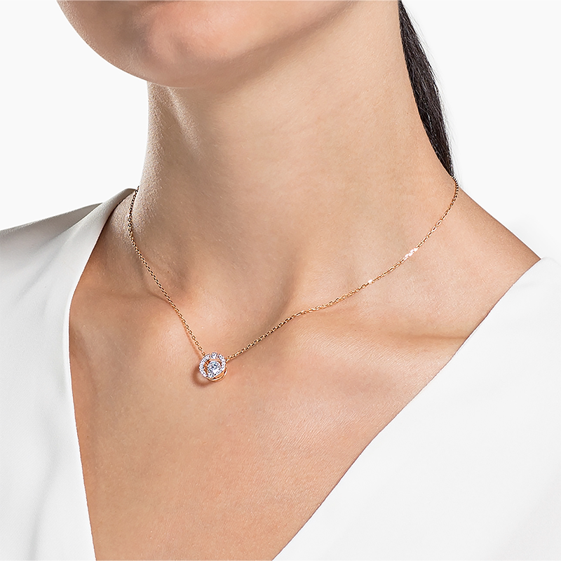 Beating Heart Necklace Collarbone Chain