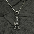 Vintage Skull Pendant Necklace